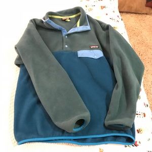 Men’s Patagonia snap t pullover Large